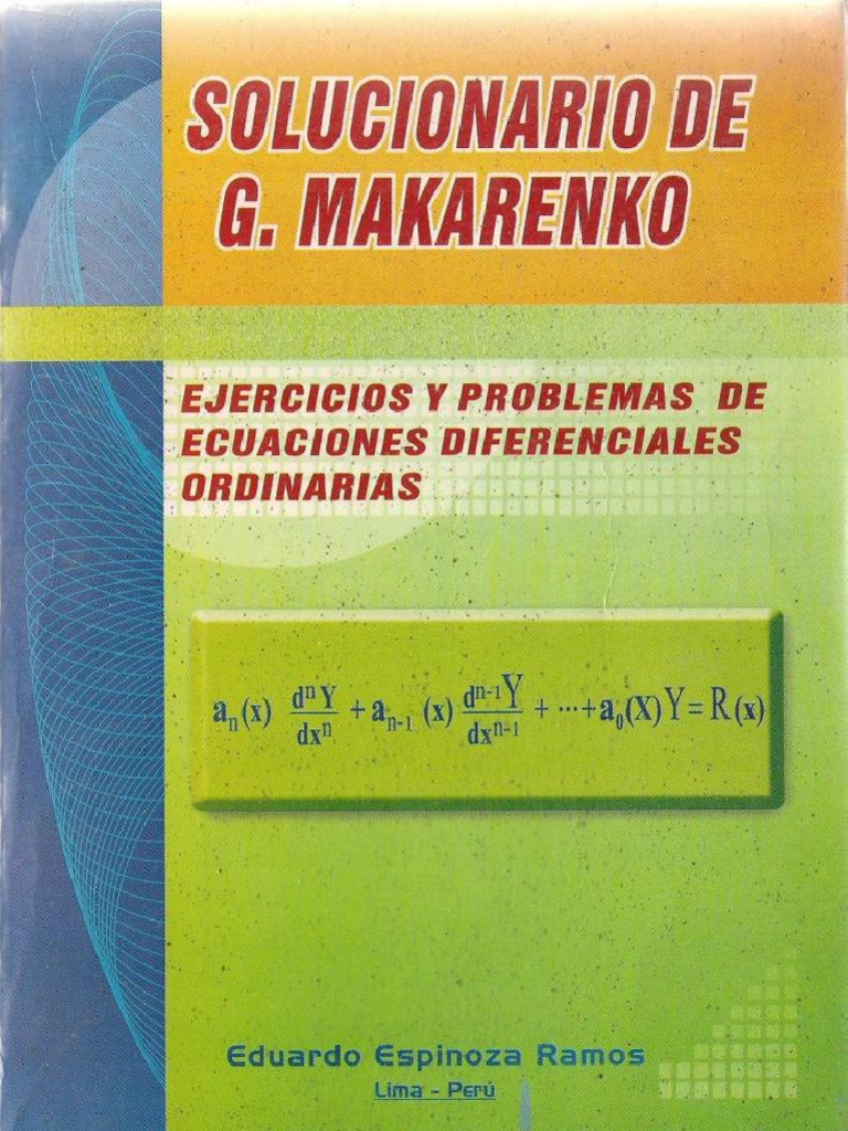 Ecuaciones diferenciales zill 9 edicion pdf descargar